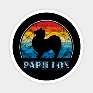 Papillon Vintage Design Dog Magnet